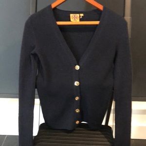 Tory Burch Fitted Cardigan